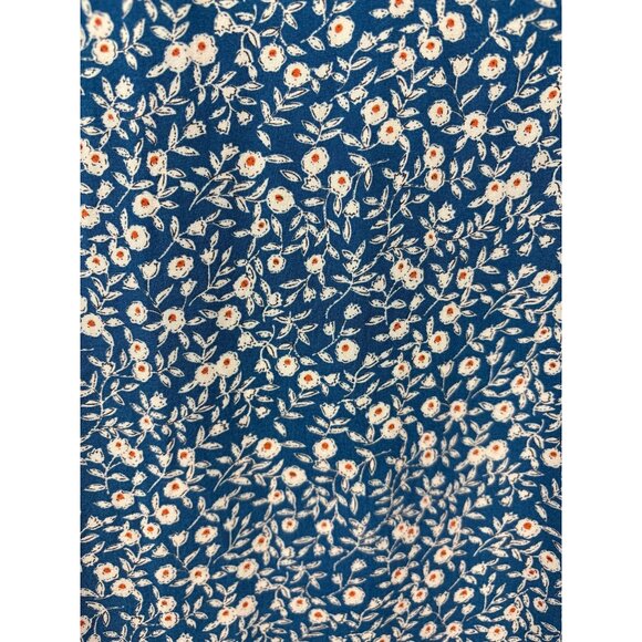 Women’s Princess Polly Size 4 Blue Tank Backless Mini Sundress w/ White Florals - Picture 4 of 8